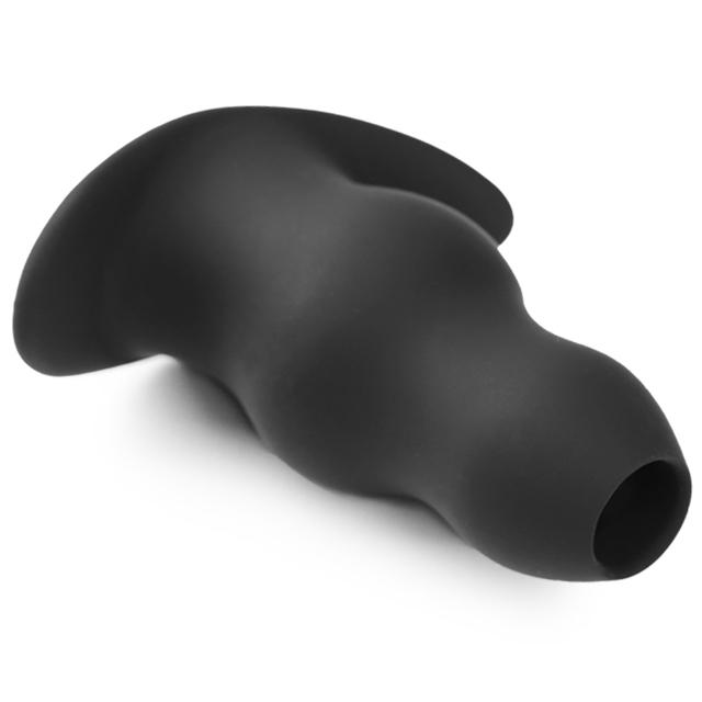 BASIC X Dutý silikonový anální kolík M – tunel