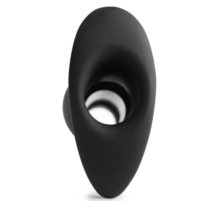 BASIC X Dutý silikonový anální kolík M – tunel