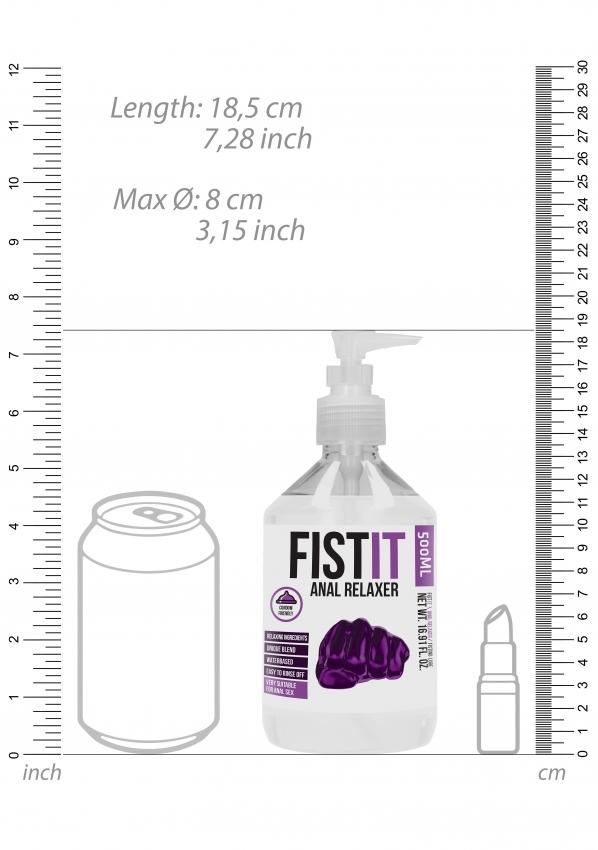 Fist-it Anal Relaxer anální lubrikační gel s pumpičkou 500 ml - Image 4