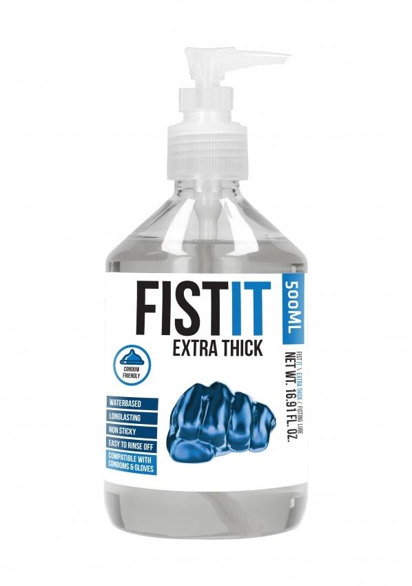 Levně Fist-it Extra Thick Fisting lubrikační gel s pumpičkou 500 ml