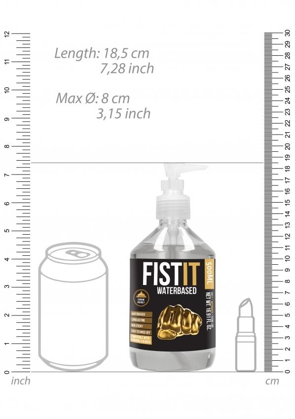 Fist-it Waterbased Lubrikační gel s pumpičkou 500 ml - Image 4