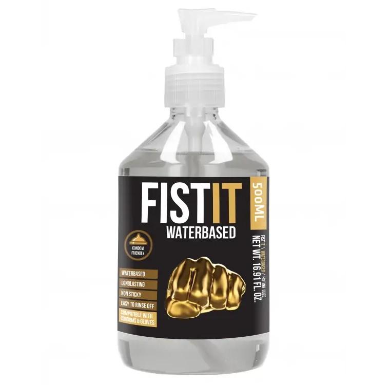 Fist-it Waterbased Lubrikační gel s pumpičkou 500 ml