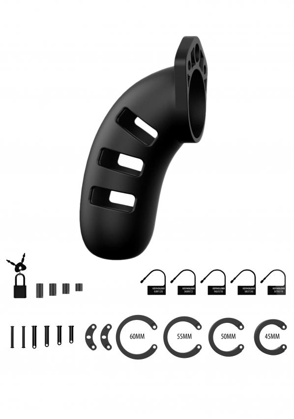 Mancage Model 21 Klec na penis 11,5 cm – černá