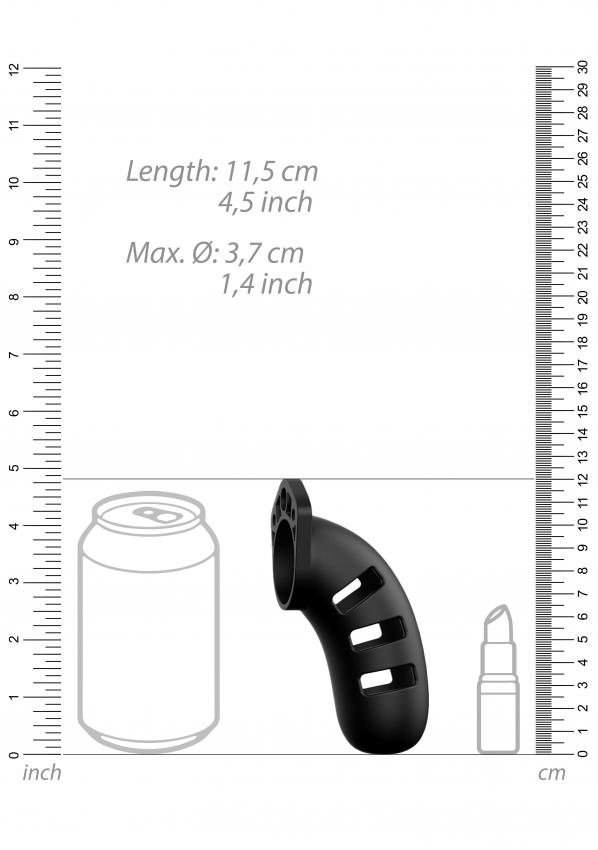 Mancage Model 21 Klec na penis 11,5 cm - černá - Image 4
