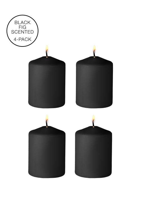 OUCH! SM svíčky s vůní 4 ks - černé