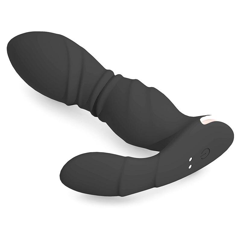 BASIC X Will stimulátor prostaty na dálkové ovládání černý