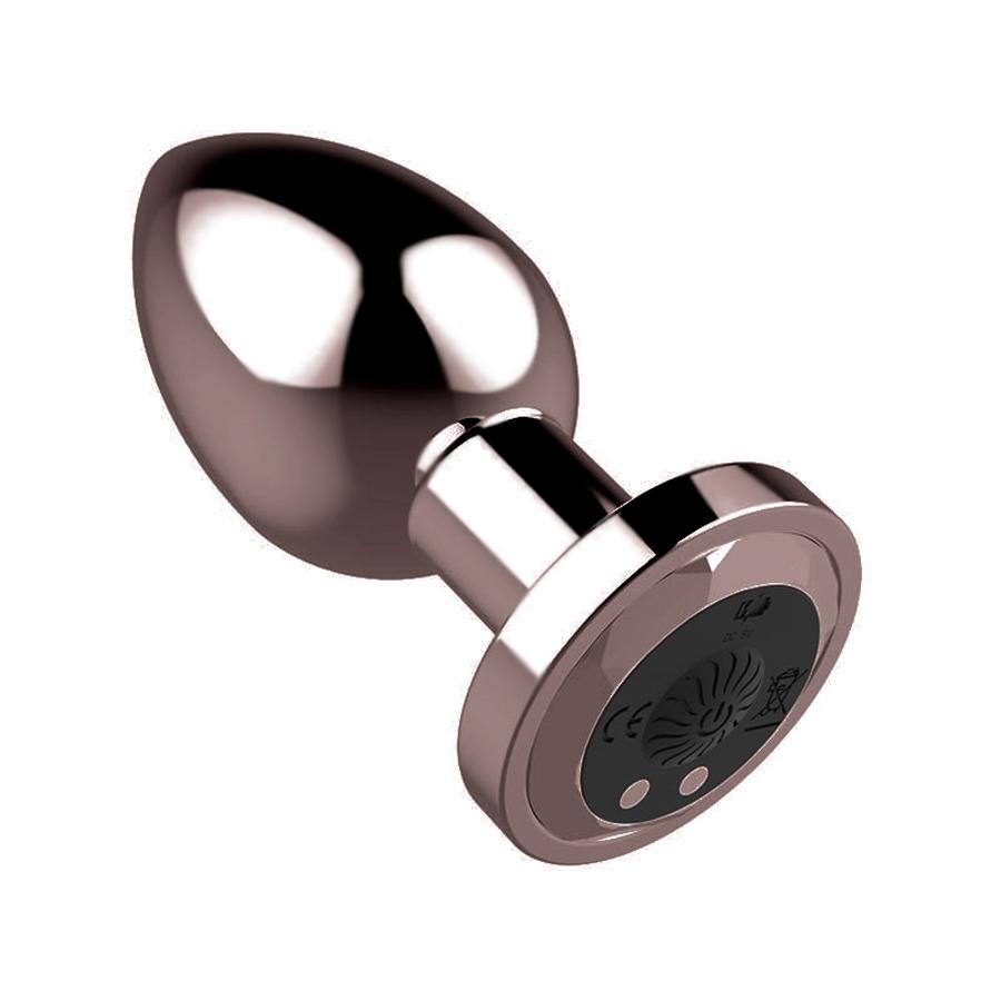 BASIC X Nick vibrační kovový anální kolík na dálkové ovládání