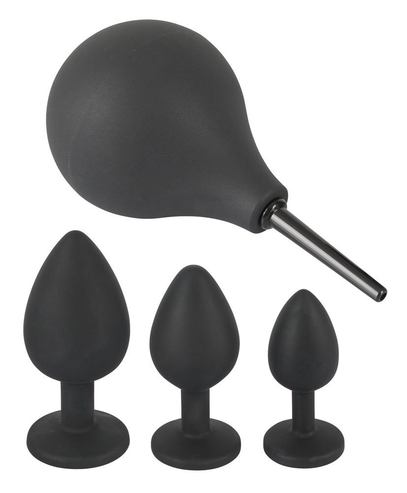 Black Velvets Set 3 análních kolíků a sprchy - Image 3