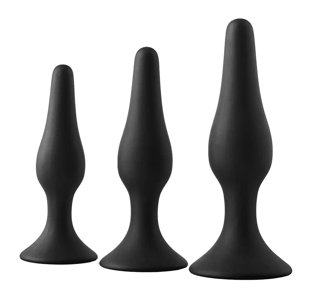 Tréninkový set 3 análních kolíků Fantasstic