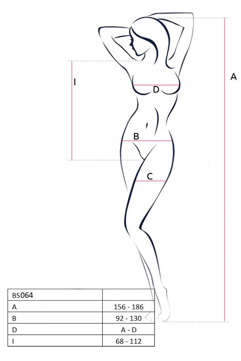 Passion body Laura - červené - Image 2