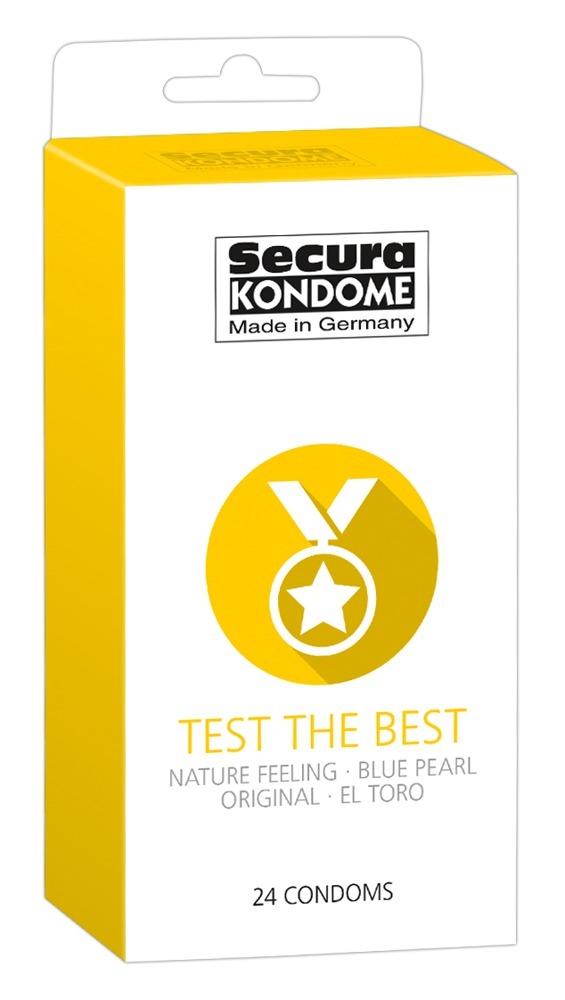 Secura kondomy Test the Best 24 ks