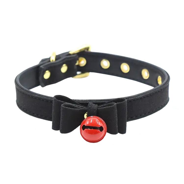 BASIC X JingleBell obojek s rolničkou černý