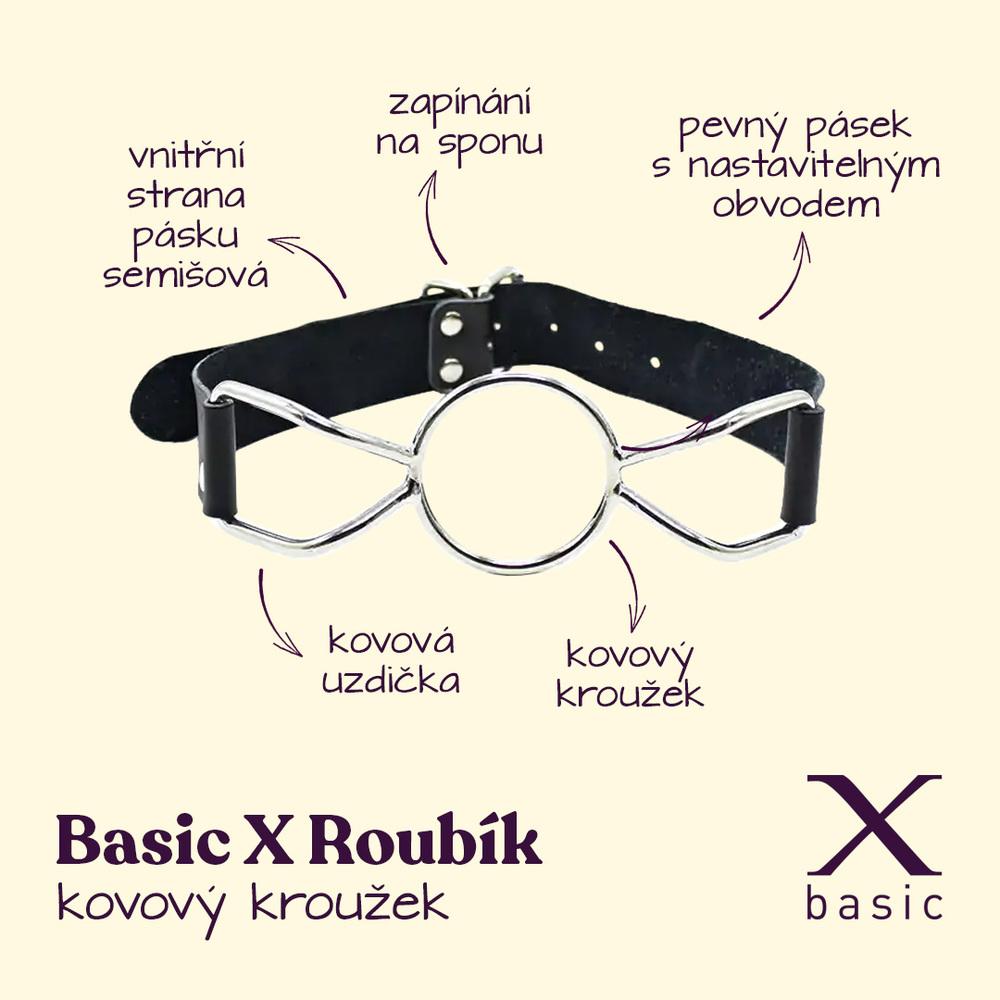BASIC X roubík kovový kroužek - Image 2