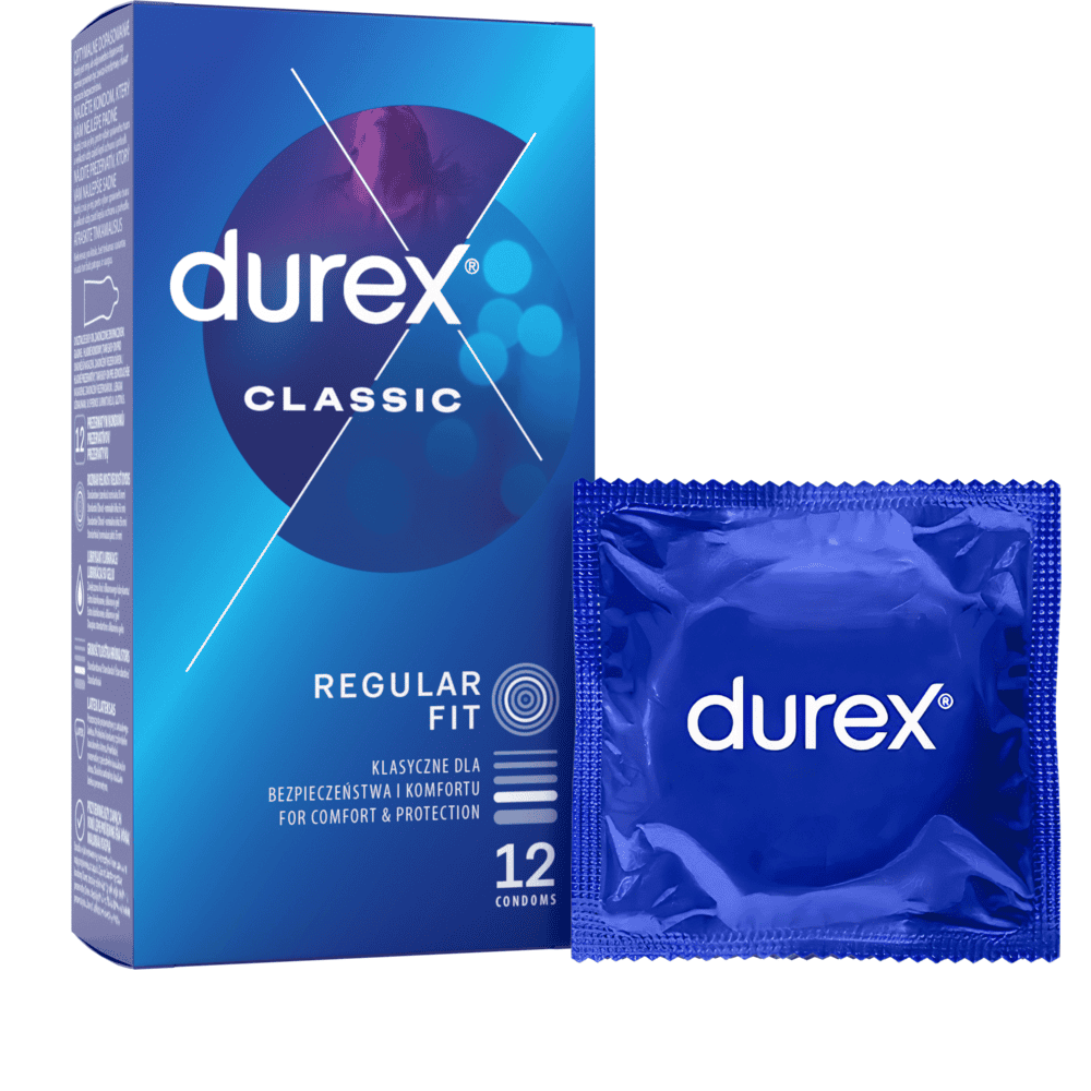 Durex Classic kondomy 12 ks