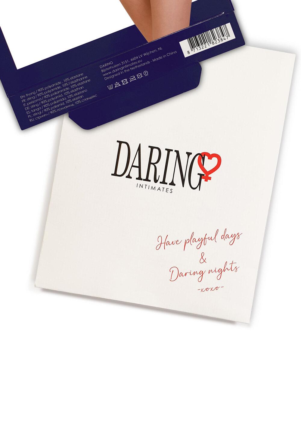 Daring Ella kalhotky - černé: S/M - Obrázek 5