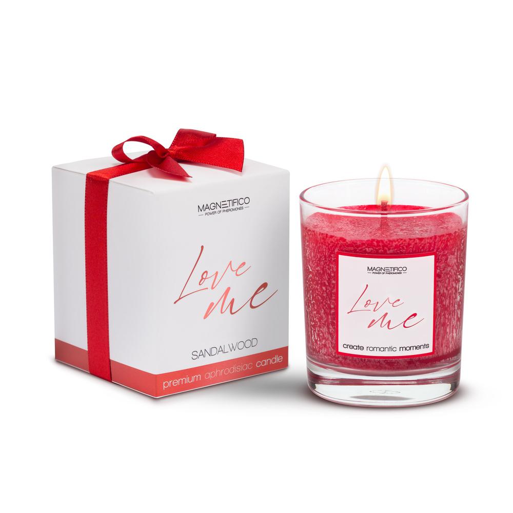 Svíčka Love me - Sandalwood
