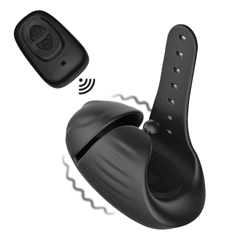 BASIC  X Bobby2  vibrační masturbátor s nastavitelným průměrem černý