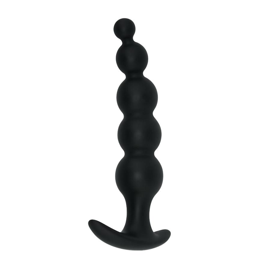 BASIC X TriBoys anální kolíky nevibrační set 3 ks černé - Image 7