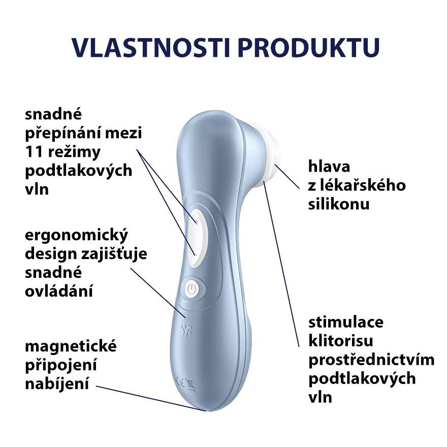 SATISFYER PRO 2 Generation 2 – modrý