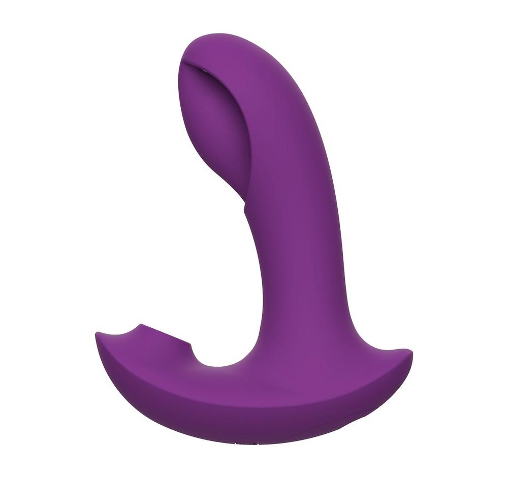 Romant Theo vibrátor do kalhotek s podtlakovým stimulátorem klitorisu fialový - Image 5