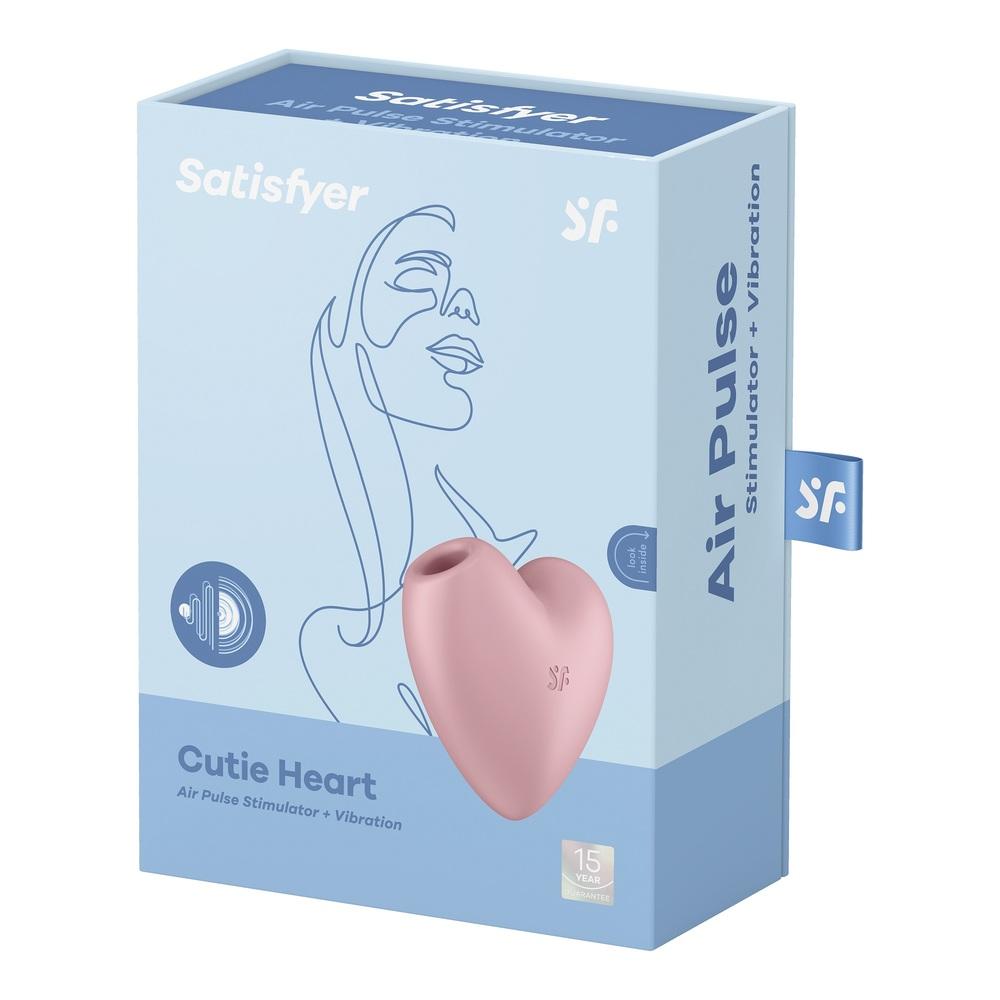 Satisfyer Cutie Heart stimulátor na klitoris - růžový - Image 6