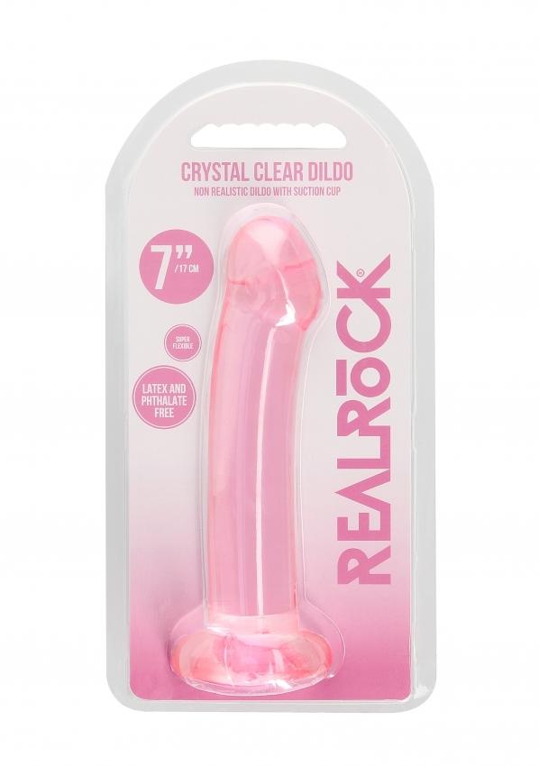 REALROCK Non Realistic dildo 17cm – růžové