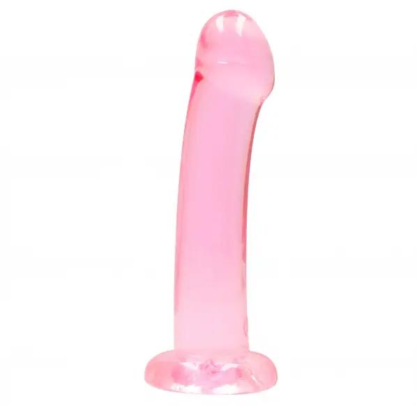REALROCK Non Realistic dildo 17cm - růžové
