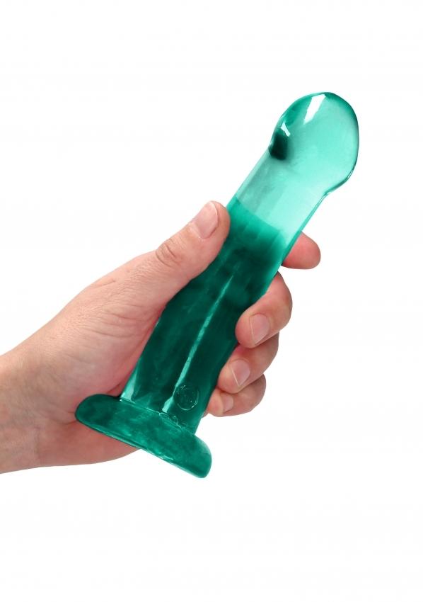 REALROCK Non Realistic dildo 17cm – tyrkysové