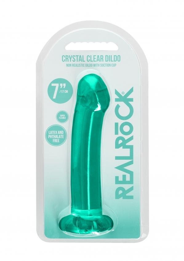 REALROCK Non Realistic dildo 17cm - tyrkysové - Image 5