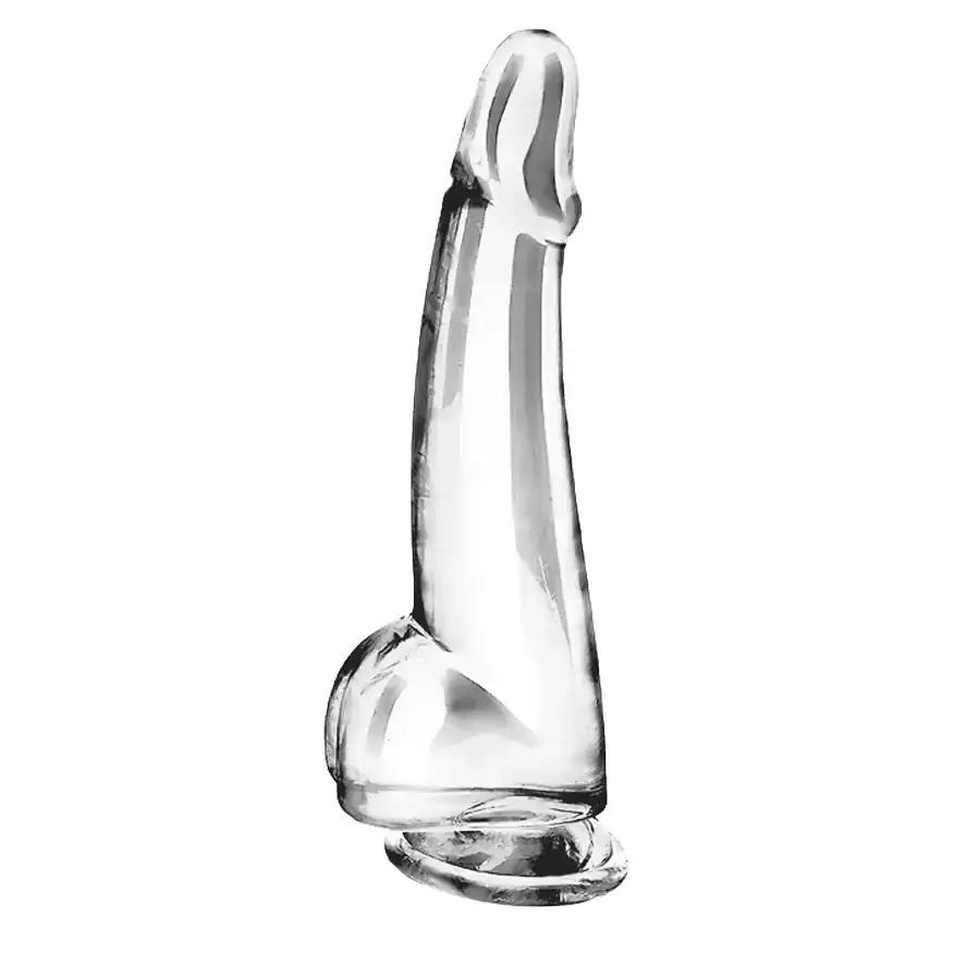 BASIC X Cesar transparentní penis s přísavkou XXL - Image 5