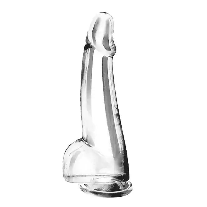 BASIC X Cesar transparentní penis s přísavkou L - Image 5