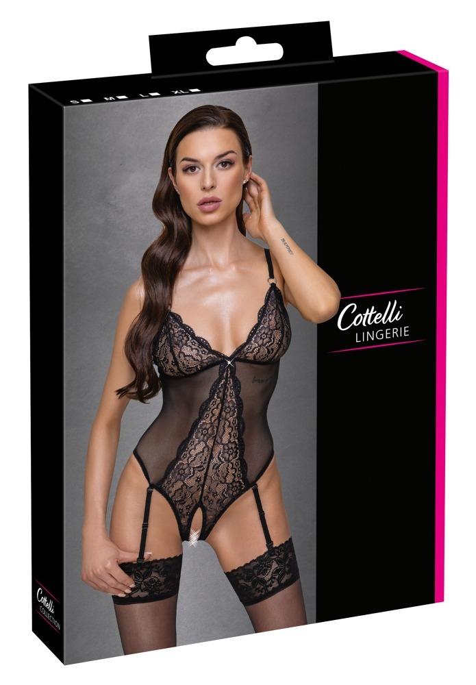 Cottelli Lingerie Body - černé: S - Image 7