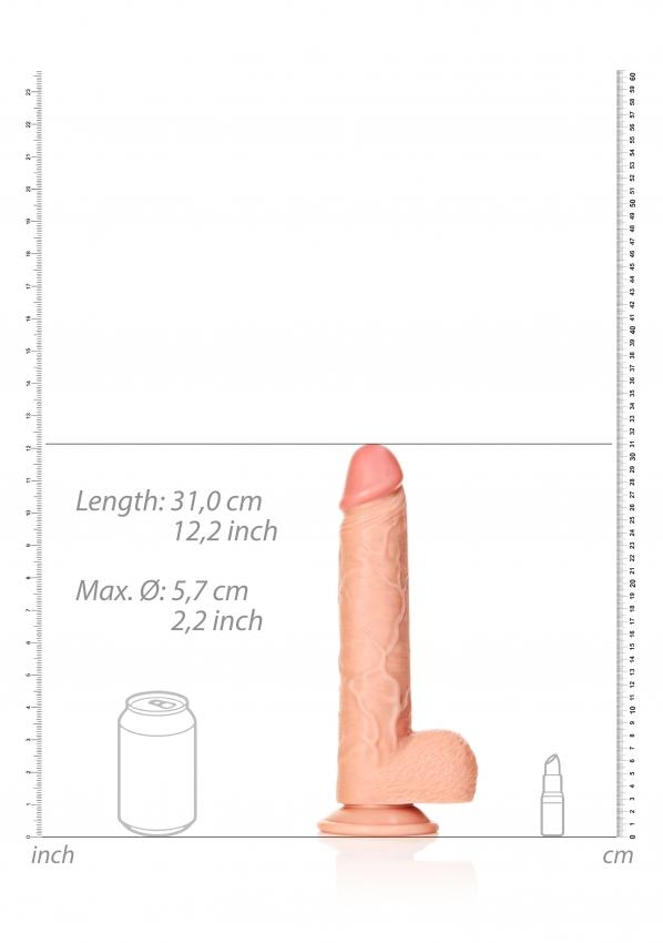 REALROCK Straight Realistic XXL Dildo s varlaty 30 cm - Image 4