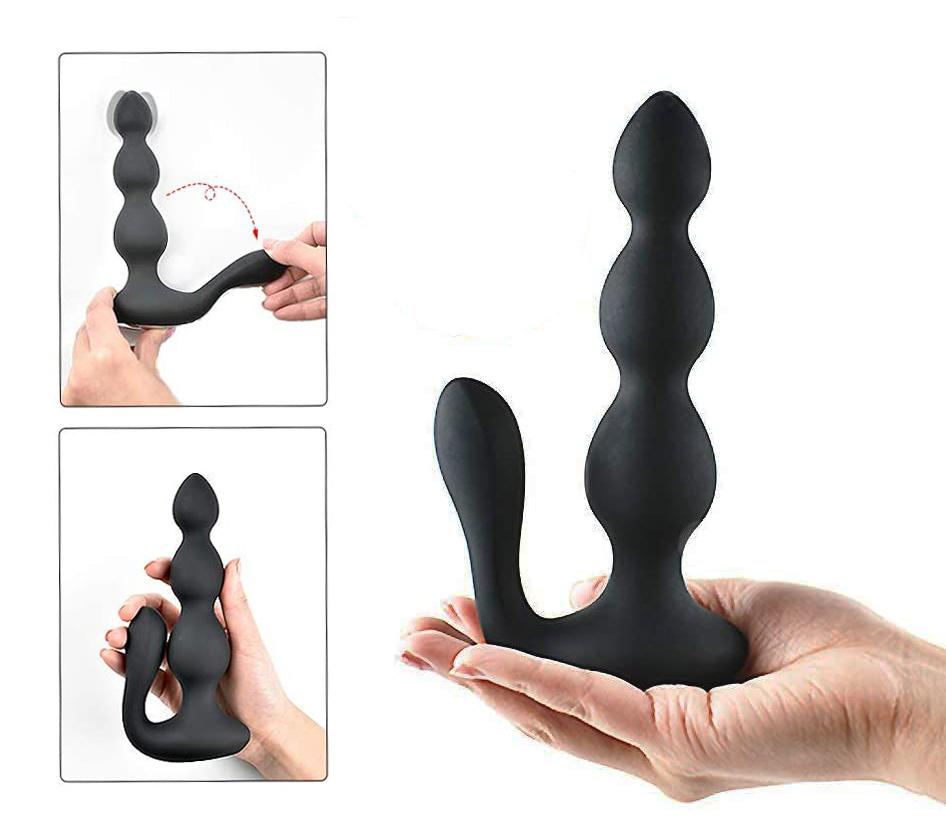 BASIC X Andy vibrační anální kolík na dálkové ovládání černý - Image 6