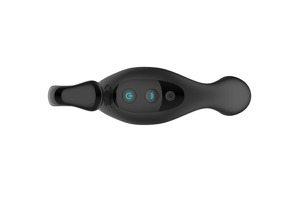 BASIC X Zeke stimulátor prostaty na dálkové ovládání černý