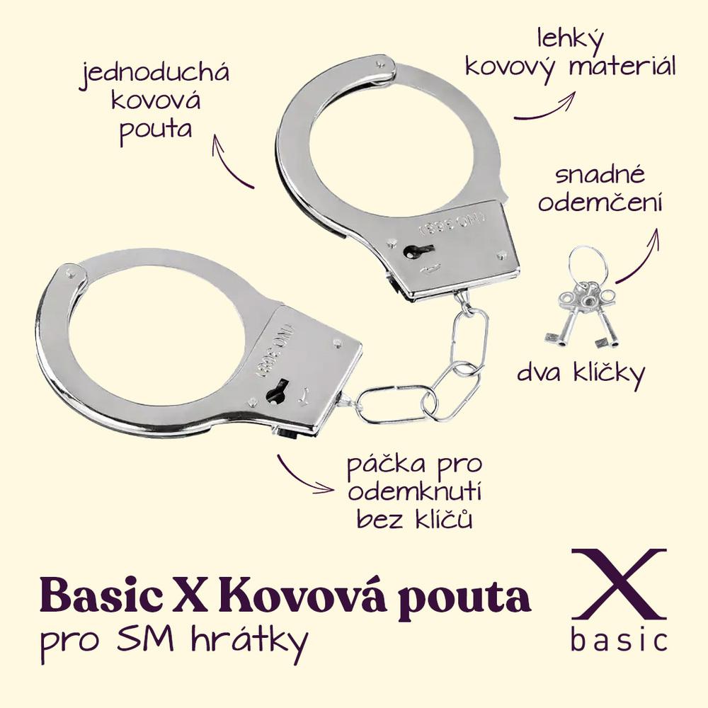 BASIC X kovová pouta - Image 2