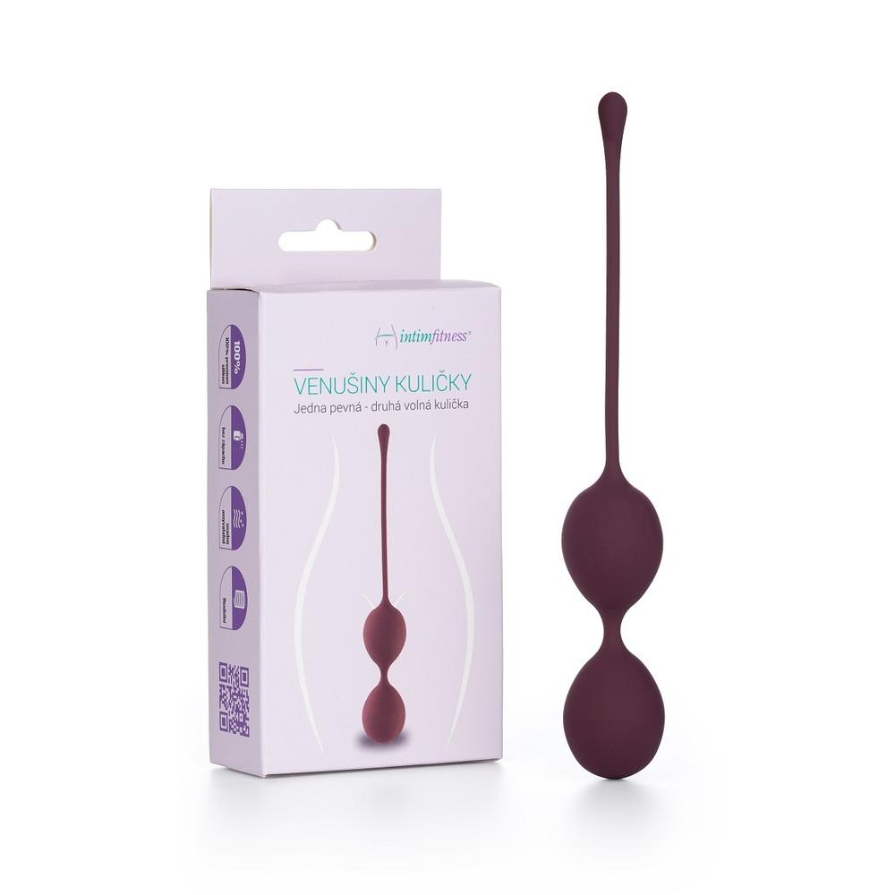 Intimfitness Venušiny kuličky fialové