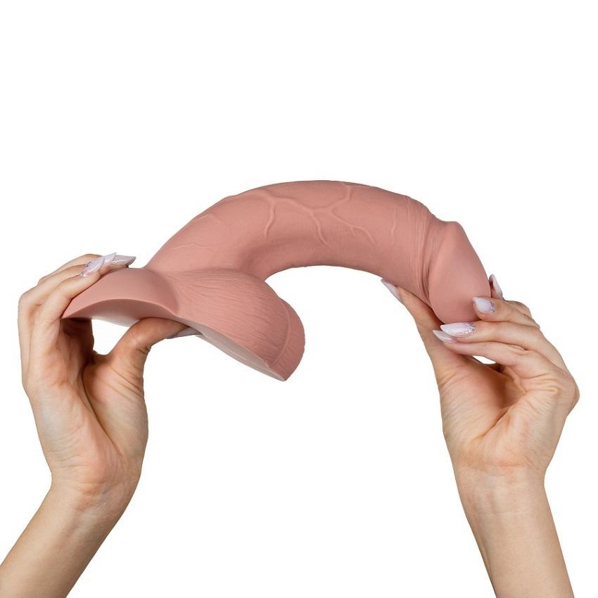 BOOM realistické dildo z tekutého silikonu tělové - Image 4