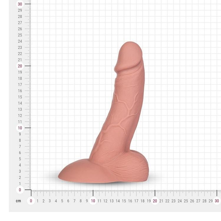 BOOM realistické dildo z tekutého silikonu tělové - Image 6