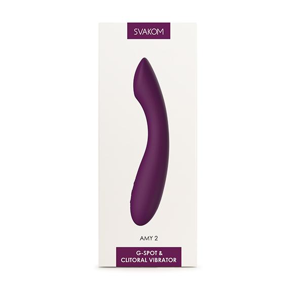Svakom Amy 2 G-spot vibrátor - fialový - Image 4