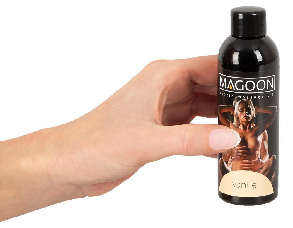 MAGOON Masážní olej s vůní vanilky 100 ml - Image 2