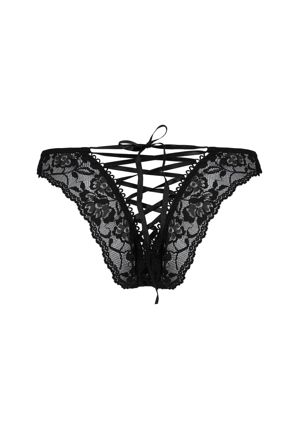 Passion Omena kalhotky thong černé: L/XL - Image 3