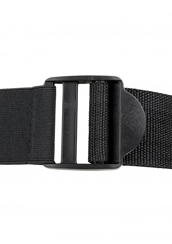 Realrock Hollow Strap-on dutý připínací penis 16 cm  - černý - Image 7