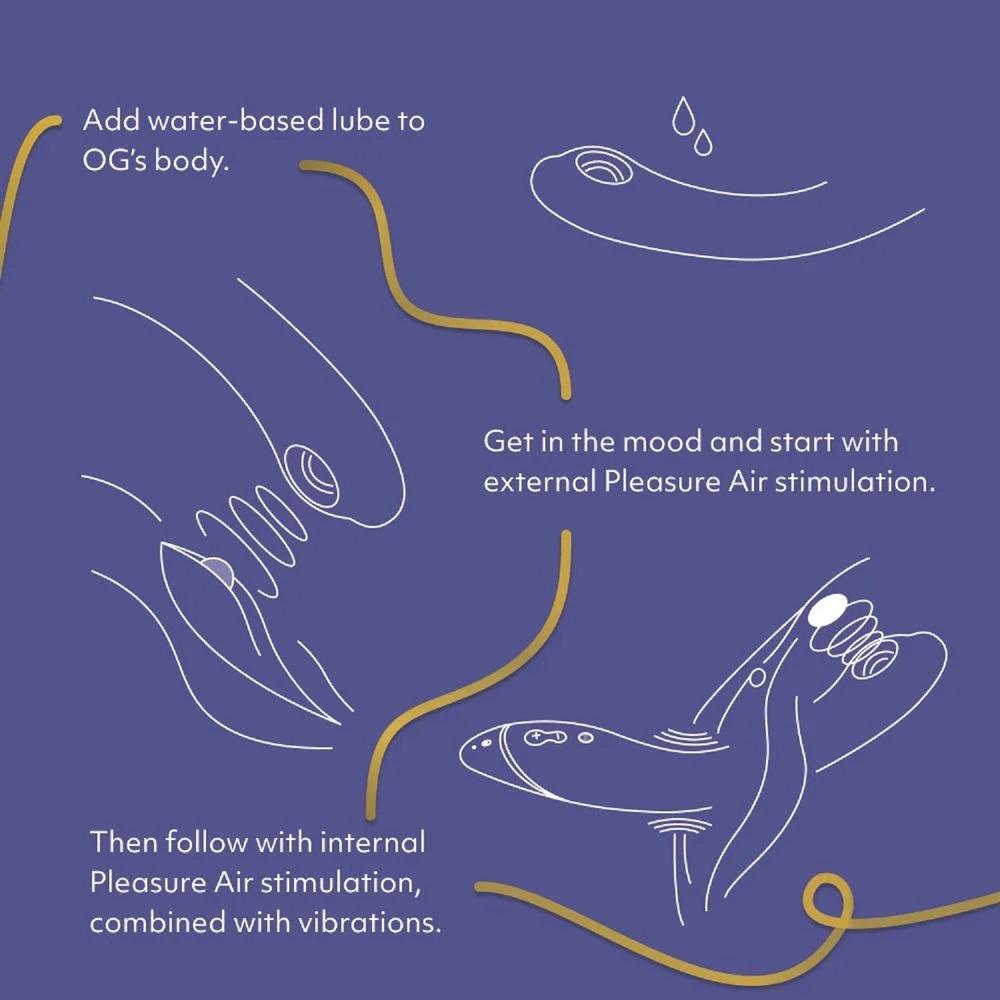 Womanizer OG Stimulátor klitorisu a vibrátor 2 v 1 - Lilac - Obrázek 6