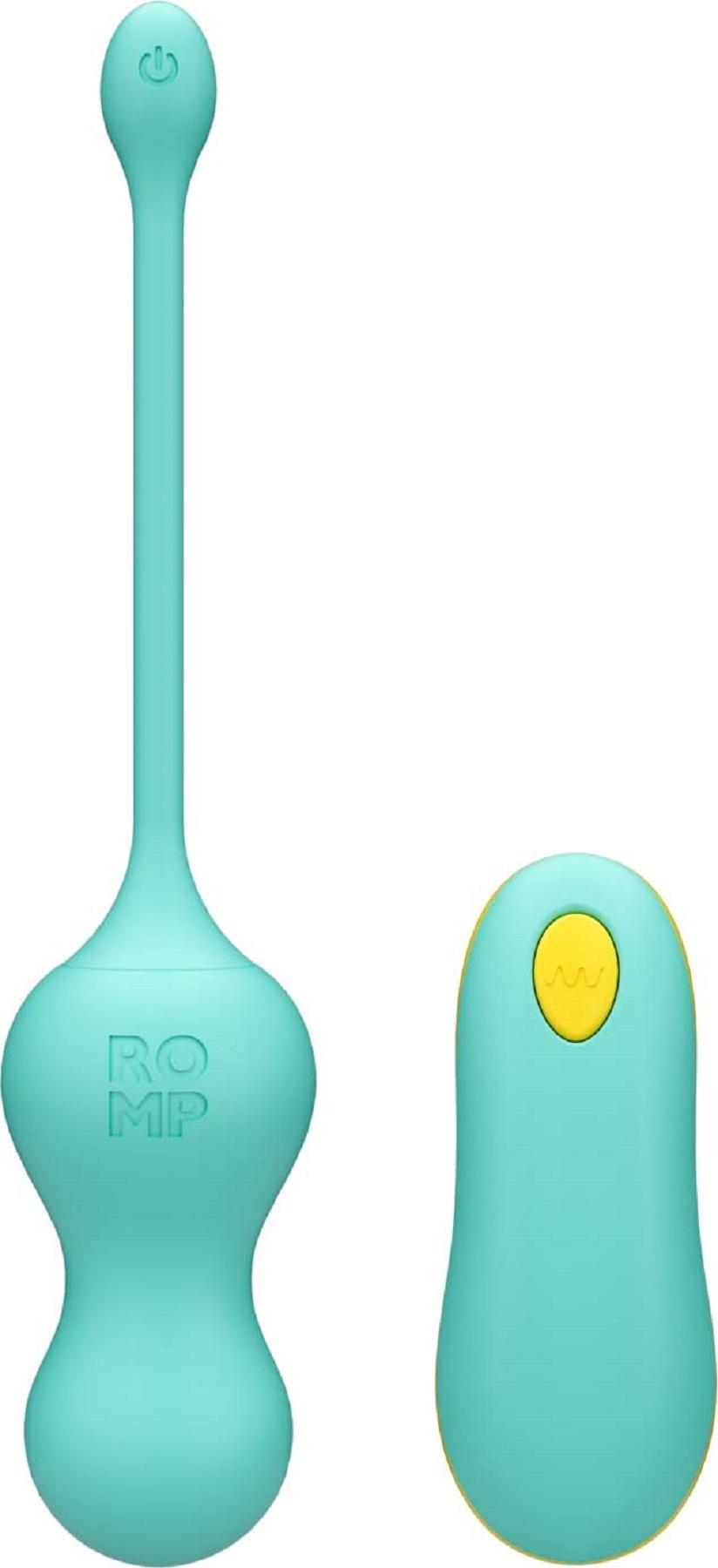 Romp Cello Vibrating Egg Light Teal