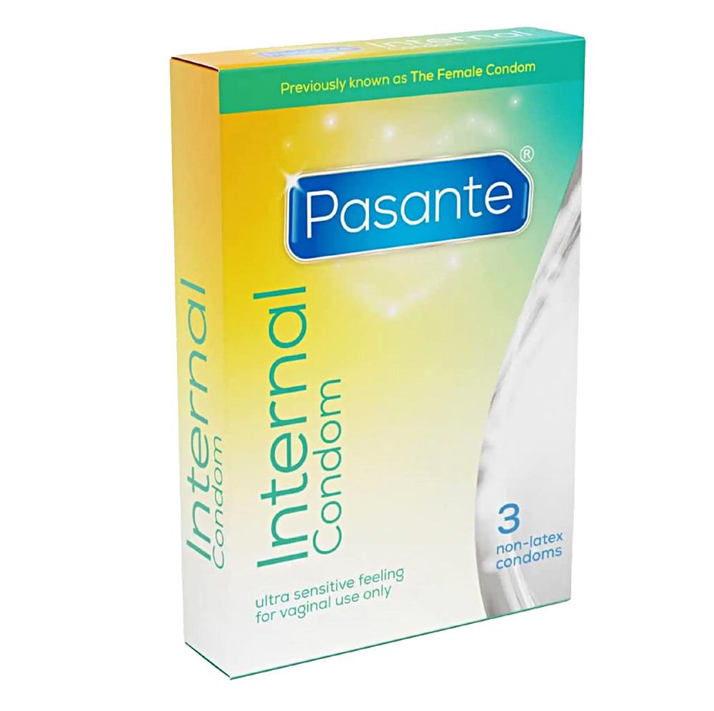 Pasante Internal Dámský kondom bez latexu 3 ks