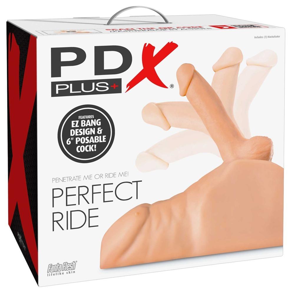 PDX plus Perfect Ride Dildo a masturbátor 2 v 1 - Obrázek 5