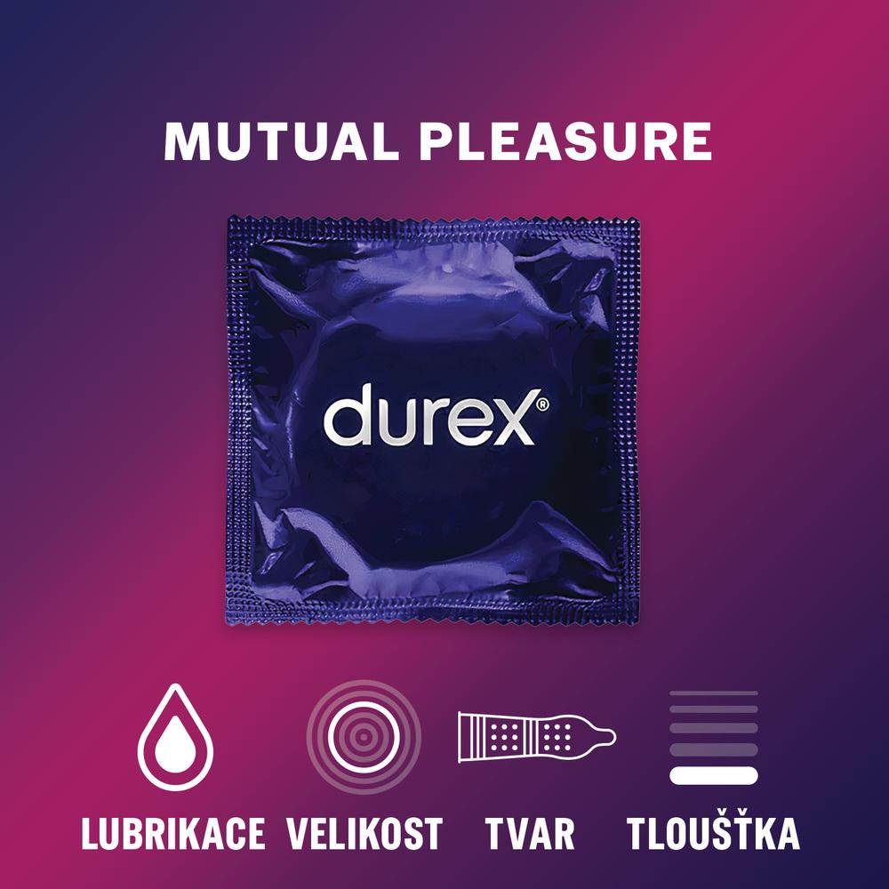 Durex Mutual Pleasure kondomy 10 ks
