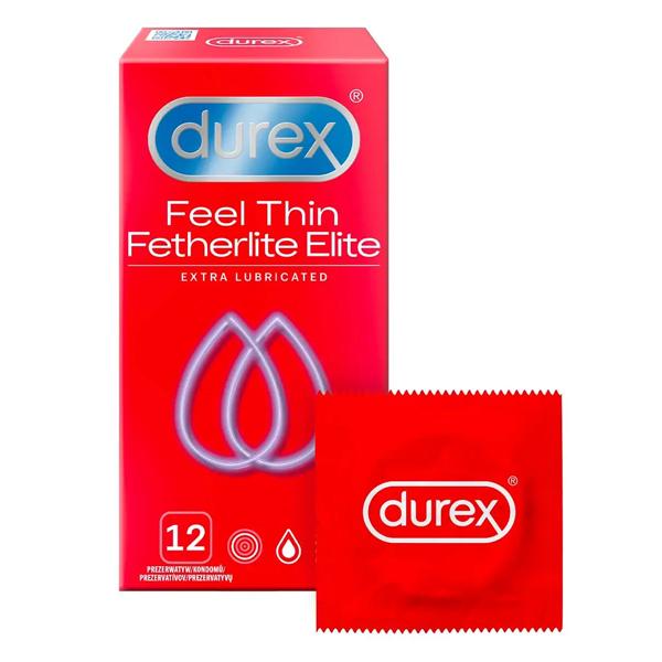 Levně Durex Feel Thin Extra 12 ks