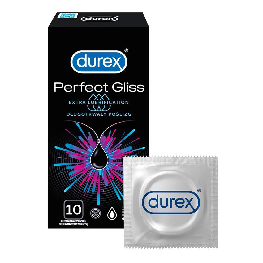Durex kondomy Perfect Gliss 10 ks